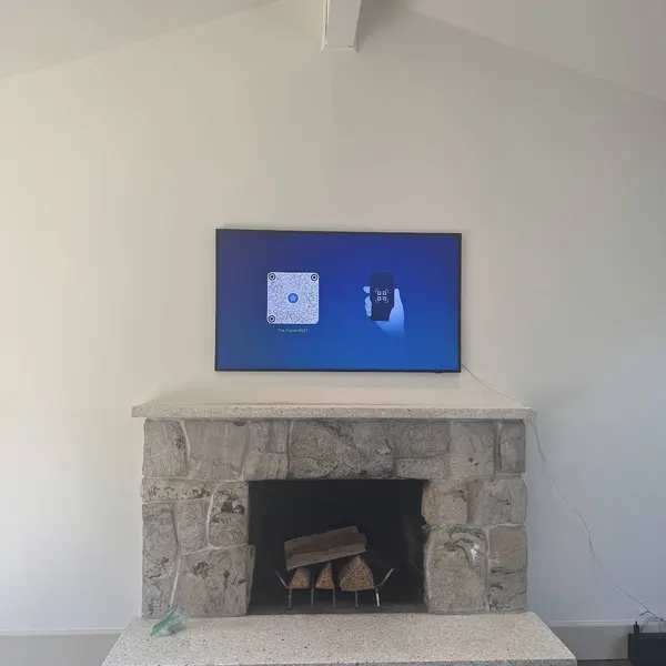 TV with soundbar wall mount Tampa